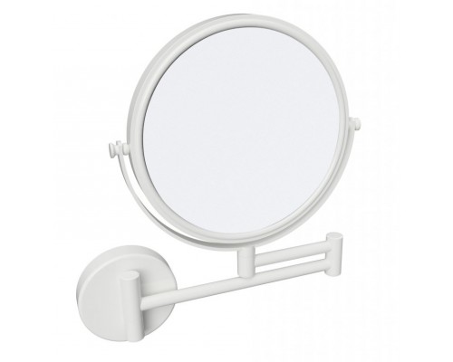 Косметическое зеркало Bemeta White 112201514 23 x 45 x 31 см, круглое, белый
