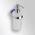 Дозатор жидкого мыла Bemeta Trend-i 104109018e 8 x 10 x 18 см, хром/синий
