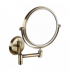 Косметическое зеркало Bemeta Retro 106101697 18.4 x 41.2 x 20 см, круглое, бронза