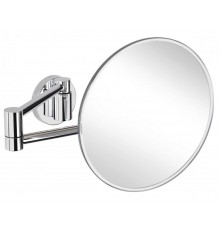Косметическое зеркало Bemeta 116301522 21.5 x 46.2 x 21.5 см, круглое, без подсветки, хром