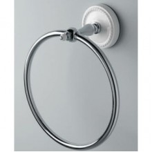 Полотенцедержатель кольцо Devon&Devon Dorothy DOR407CR, 24.7 см, хром