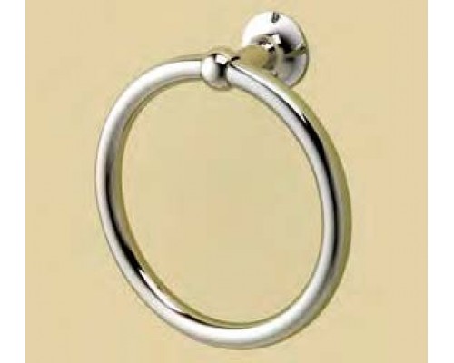 Полотенцедержатель кольцо Devon&Devon NewYork NY107CR, 22.6 см, хром
