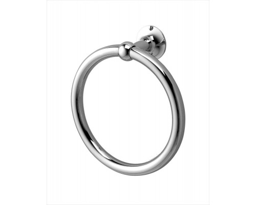 Полотенцедержатель кольцо Devon&Devon NewYork NY107CR, 22.6 см, хром