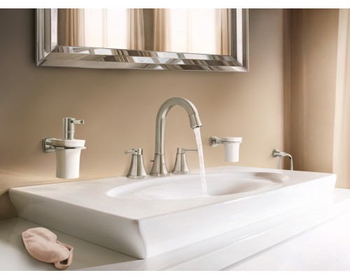 Дозатор для жидкого мыла Grohe Grandera 40627IG0, хром/золото