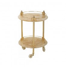 Столик на колесиках Migliore Elizabetta 17082 - золото