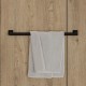 Вешалка для полотенца Omnires Nelson NL80216BL 62 см, черный
