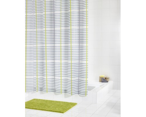 Штора для ванной комнаты Ridder Classique 180 x 200 см, синий/зеленый, 32650