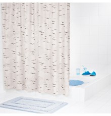 Штора для ванной комнаты Ridder Sylt 180 x 200 см, бежевый/коричневый, 32319
