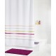 Штора для ванной комнаты Ridder San Marino 180 x 200 см, белый/фиолетовый, 46920