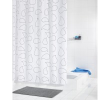 Штора для ванной комнаты Ridder Gota 180 x 200 см, белый, 41300