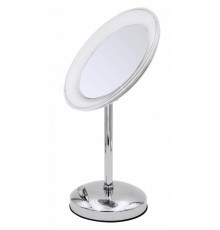 Зеркало косметическое Ridder Tiana с подсветкой, увеличение 5x, хром, О3205100