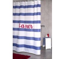 Штора для ванной комнаты Ridder La Mer 180 x 200 см, синий, 4110300
