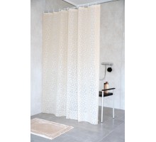 Штора для ванной комнаты Ridder Pardo 180 x 200 см, бежевый полупрозрачный, 3107319
