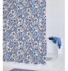 Штора для ванной комнаты Ridder Oriental 180 x 200 см, синий/голубой, 3101303
