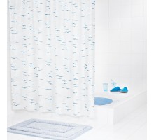 Штора для ванной комнаты Ridder Sylt 180 x 200 см, синий/голубой, 32313