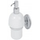 Дозатор жидкого мыла настенный Veragio Bonjour, хром/керамика VR.BNR-7870.CR