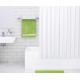 Штора для ванной WasserKraft Vils, 180 x 200 см, навесная, цвет белый, SC-10201