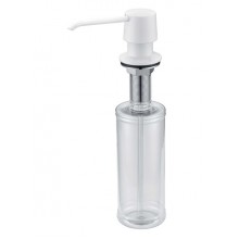 Дозатор жидкого мыла Zorg Inox ZR-20 WHITE, цвет белый
