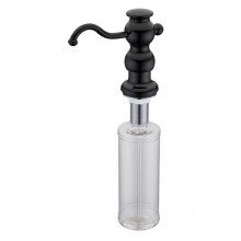Дозатор жидкого мыла Zorg Inox ZR-24 BLACK, цвет черный