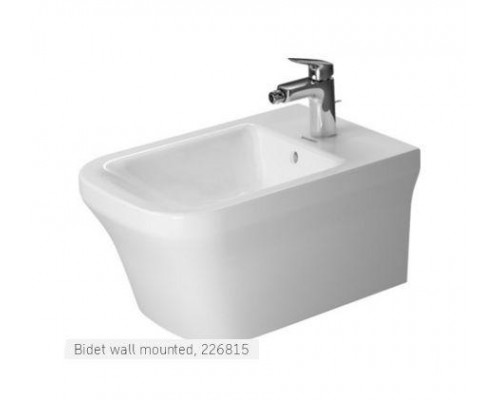 Биде Duravit P3 Comforts 2268150000, подвесное