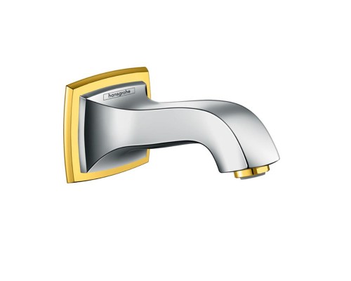 Излив на ванну Hansgrohe Metropol, хром/золото (13425090)