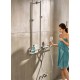 Душевой гарнитур Hansgrohe Raindance Select S 120 3jet 26324000, корпус хром, лицевая часть белая