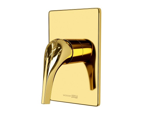 Душевая система WasserKRAFT  7100 А71183, цвет глянцевое золото