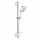 Душевой гарнитур Grohe Rainshower SmartActive 130 Cube, 26584000, хром