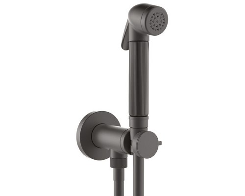 Гигиенический душ со смесителем Bossini Nikita, цвет черный матовый, E37009B.073