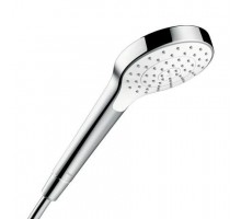Ручной душ Hansgrohe Croma Select S 1jet EcoSmart 26805400, белый/хром