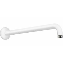 Держатель верхнего душа Hansgrohe 27413700, 38,8 cм, 1/2, белый матовый