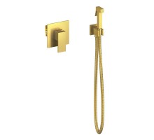 Гигиенический душ Timo Selene, со смесителем, золото матовое, 2089/17SM