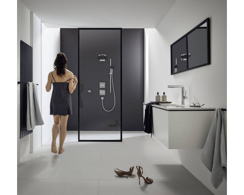 Штанга для душа Hansgrohe Unica Pulsify S 90 см, слайдер, шланг 160 см, хром, 24401000