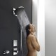 Штанга для душа Hansgrohe Unica Pulsify S 90 см, слайдер, шланг 160 см, хром, 24401000