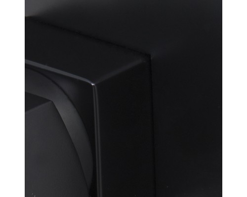 Душевая лейка WasserKRAFT A218, 1-функциональная, цвет - черный