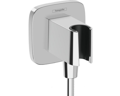 Шланговое подключение Hansgrohe Fixfit Q с держателем, хром, 26887000