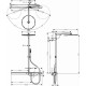 Душевая система Axor Showerpipe 27984000, с термостатическим смесителем, хром
