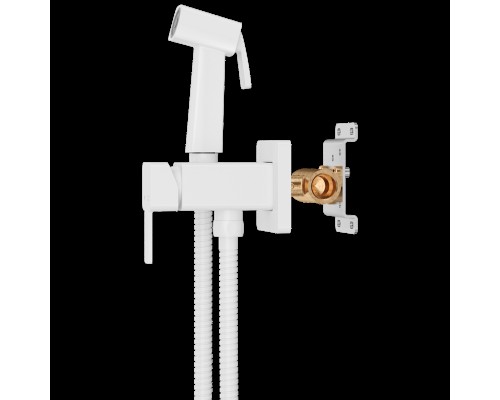 Гигиенический душ Elghansa со смесителем, белый, 22Q0017-White