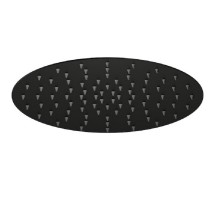 Верхний душ Nobili с шарнирным соединением, 25 см, 1 режим струи, цвет черный матовый, AD139/121BM