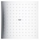 Верхний душ Grohe Rainshower Allure 26055000, 230*230 мм, 1 режим струи, с держателем