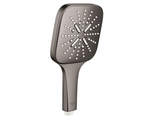 Ручной душ Grohe Rainshower SmartActive 130 Cube, 26582A00, темный графит