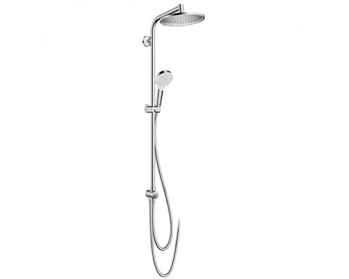 Душевой гарнитур Hansgrohe Crometta S 240 1jet Showerpipe Rеno 27270000 с верхним душем