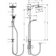 Душевой гарнитур Hansgrohe Crometta S 240 1jet Showerpipe Rеno 27270000 с верхним душем