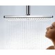 Верхний душ Hansgrohe Rainmaker Select, 460 x 270 мм, 1 режим струи, с держателем 24002600, черный/хром