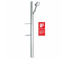 Душевой гарнитур Hansgrohe Raindance Select S 27646000, корпус хром, лицевая часть хром