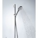 Душевой гарнитур Hansgrohe Raindance Select E120 3jet 26620000, 70 см, 3 режима струи, корпус хром, лицевая часть хром