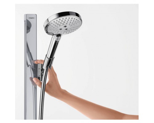 Душевой гарнитур Hansgrohe Raindance Select S 27647000, корпус хром, лицевая часть хром