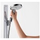 Душевой гарнитур Hansgrohe Raindance Select S 27647000, корпус хром, лицевая часть хром