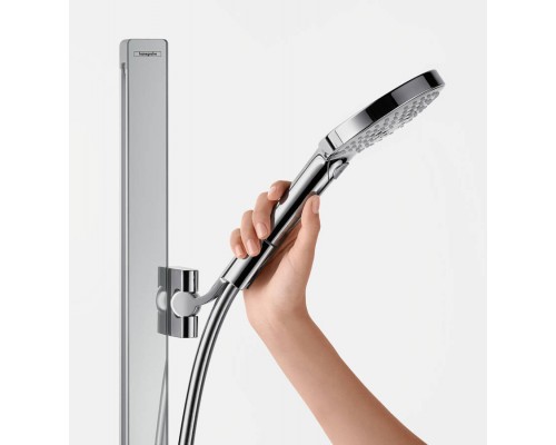 Душевой гарнитур Hansgrohe Raindance Select S 27647000, корпус хром, лицевая часть хром