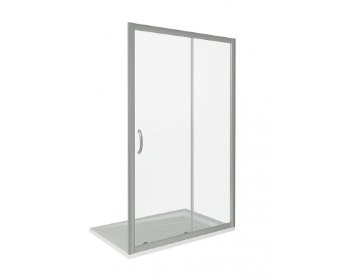 Душевая дверь в нишу Good Door Infinity WTW-110-C-CH, 110 х 185 см, стекло прозрачное, хром, ИН00023